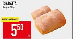 Matdax Ciabatta bonjour erbjuda