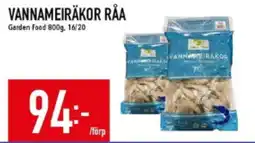 Matdax Vannameiräkor råa erbjuda
