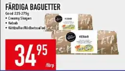 Matdax Färdiga baguetter erbjuda
