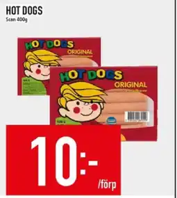 Matdax Hot dogs scan erbjuda