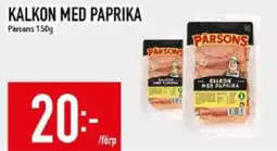 Matdax Kalkon med paprika parsons erbjuda