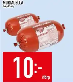Matdax Mortadella pekpol erbjuda