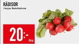 Matdax Rädisor erbjuda