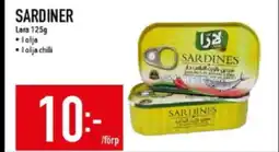 Matdax Sardiner erbjuda