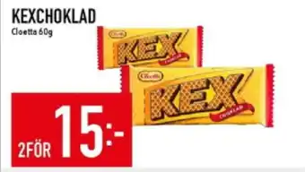Matdax Kexchoklad cloetta erbjuda