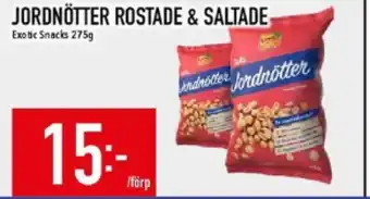 Matdax Jordnötter rostade & saltade erbjuda