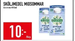 Matdax Sköljmedel midsommar Grumme erbjuda