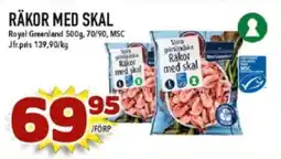 Matdax Räkor med skal erbjuda