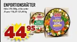 Matdax Enportionsrätter erbjuda