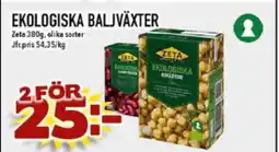 Matdax Ekologiska baljväxter erbjuda