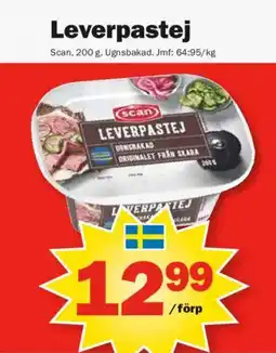 Pekås Leverpastej erbjuda