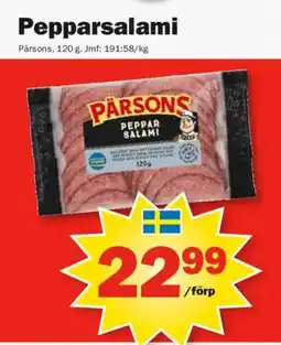 Pekås Pepparsalami erbjuda