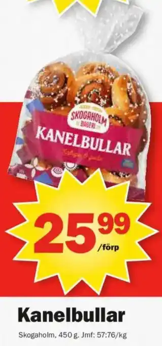 Pekås Kanelbullar erbjuda