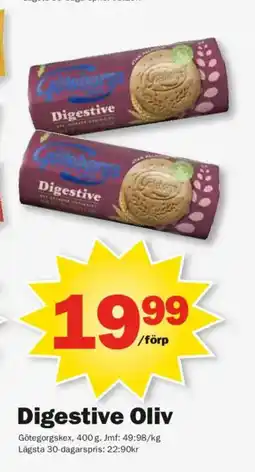 Pekås Digestive Oliv erbjuda