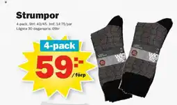 Pekås Strumpor erbjuda
