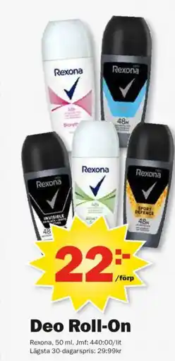 Pekås Deo Roll-On erbjuda