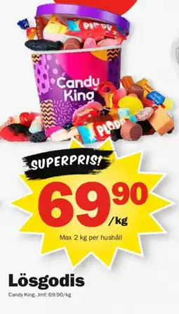 Pekås Lösgodis erbjuda