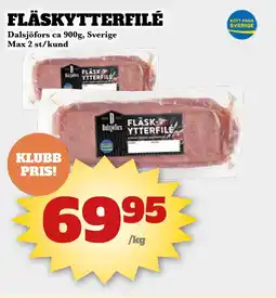 Bonum Matmarknad Fläskytterfilé erbjuda