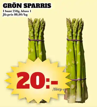 GRÖN SPARRIS