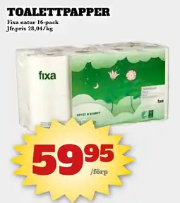 Bonum Matmarknad Toalettpapper erbjuda