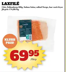 Bonum Matmarknad Laxfilé erbjuda