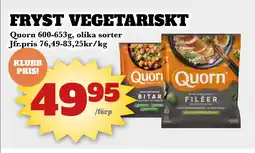 Bonum Matmarknad Fryst vegetariskt erbjuda