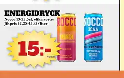 Bonum Matmarknad Energidryck erbjuda