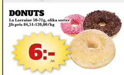 Bonum Matmarknad Donuts erbjuda
