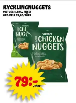 Nelins Kycklingnuggets erbjuda