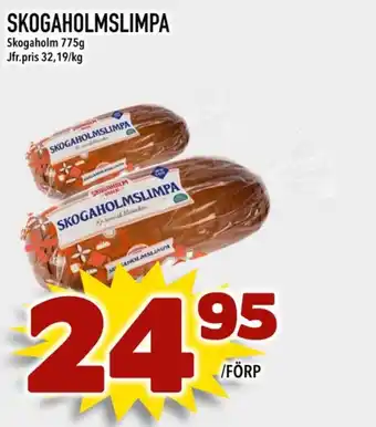 Nelins Skogaholmslimpa erbjuda