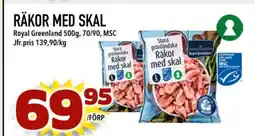 Nelins Räkor med skal erbjuda