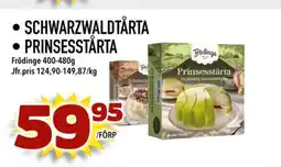 Nelins Schwarzwaldtårta prinsesstårta erbjuda