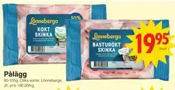 Matöppet Pålägg erbjuda