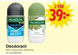Matöppet Deodorant erbjuda