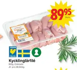 Matöppet Kycklinglårfilé erbjuda
