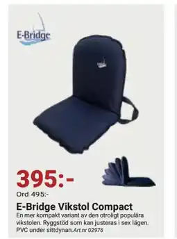Erlandsons Brygga E-Bridge Vikstol Compact erbjuda