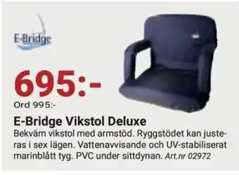 E-Bridge Vikstol Deluxe