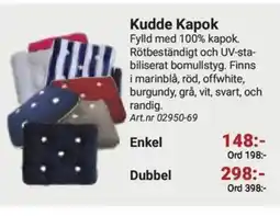 Erlandsons Brygga Kudde Kapok erbjuda