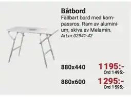 Erlandsons Brygga Båtbord erbjuda