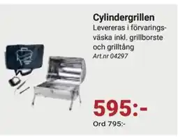 Erlandsons Brygga Cylindergrillen erbjuda