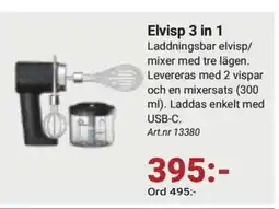 Erlandsons Brygga Elvisp 3 in 1 erbjuda