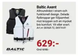 Erlandsons Brygga Baltic Axent erbjuda