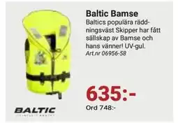 Erlandsons Brygga Baltic Bamse erbjuda