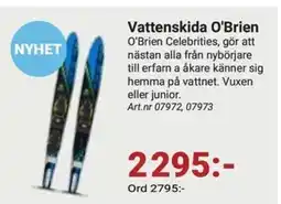 Erlandsons Brygga Vattenskida O'Brien erbjuda