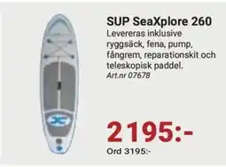 Erlandsons Brygga SUP SeaXplore 260 erbjuda