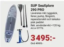 Erlandsons Brygga SUP SeaXplore 290 PRO erbjuda