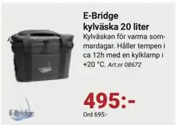 Erlandsons Brygga E-Bridge kylväska erbjuda