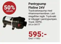 Erlandsons Brygga Pentrypump Floline 24V erbjuda