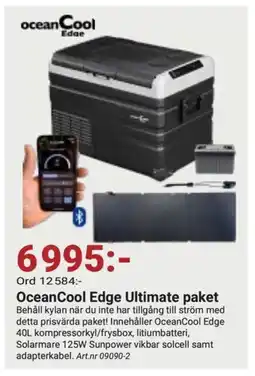 Erlandsons Brygga OceanCool Edge Ultimate paket erbjuda