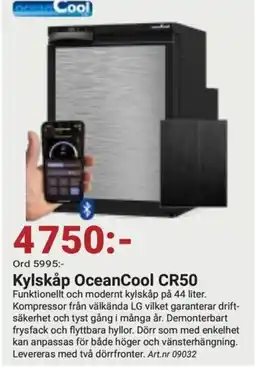 Erlandsons Brygga Kylskåp OceanCool CR50 erbjuda